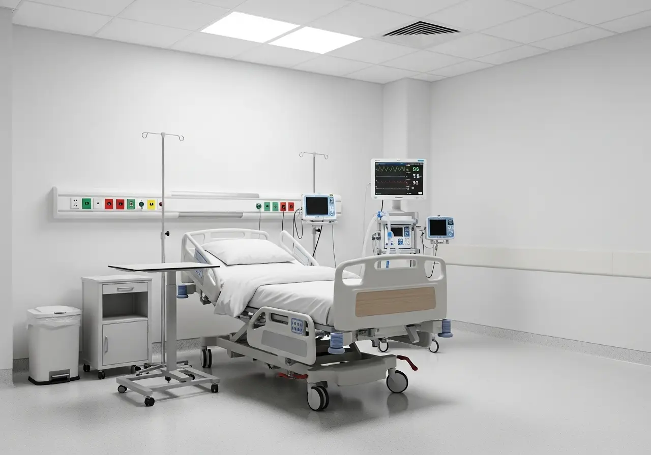 Instalasi sistem tata udara AC Clean Room dan ruang isolasi tekanan negatif untuk rumah sakit oleh CV Segoro Makmur Semarang.